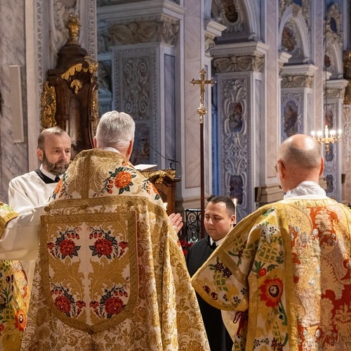 Profess von Fr. Nikolaus Aigenbauer / P. Pius Nemes