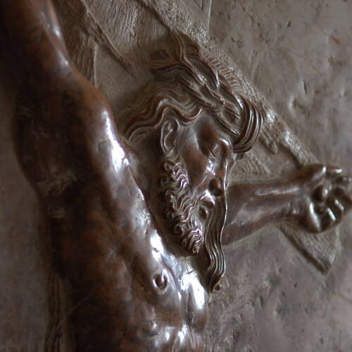 Stift Göttweig Grabstein in der Klosterkirche / Josef Herfert