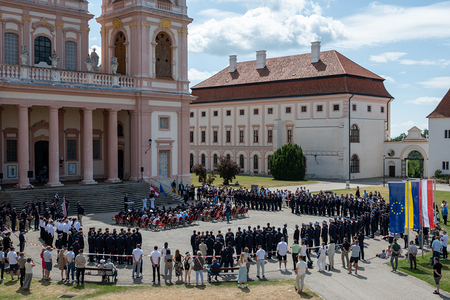 Ausmusterung und Angelobung Polizei 2025