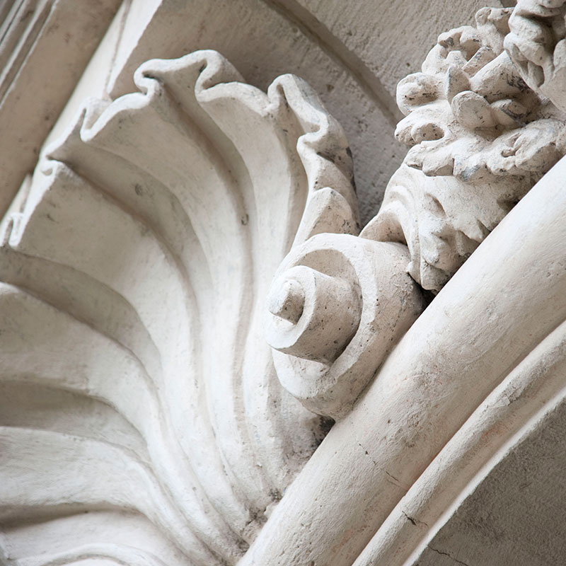 Stift Göttweig Barockbau Steinelement / Josef Herfert