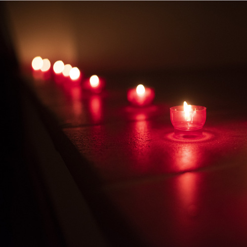 Kerzen in Stift Göttweig