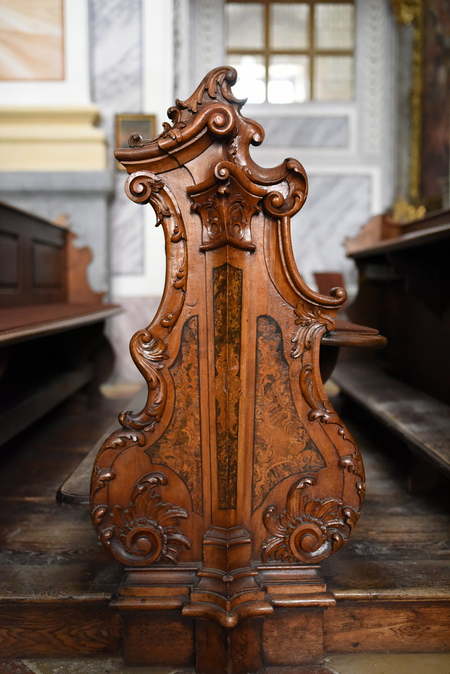 Stiftskirche Göttweig Sitzbank / Bernhard Rameder