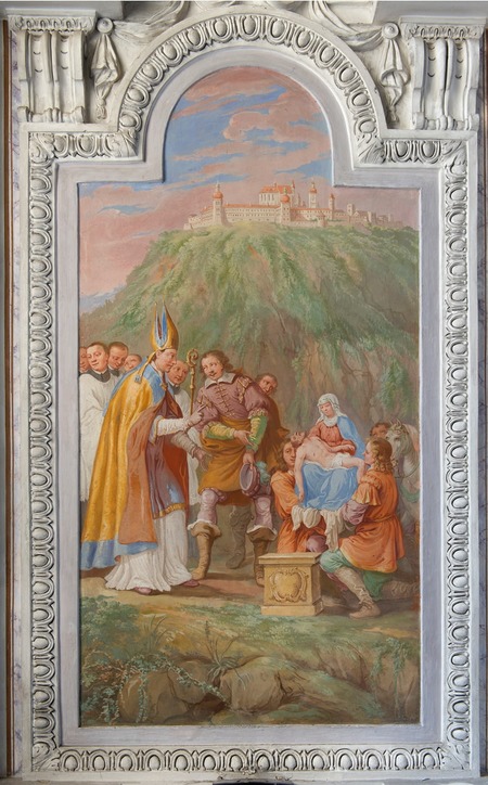 Stiftskirche Göttweig Hl. Altmann / Edgar Knaack